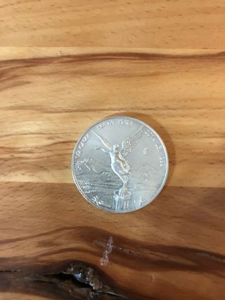 2014 Silver Mexico Mexican Libertad,  1/2 Onza,  Plata Pura,  Silver Coin