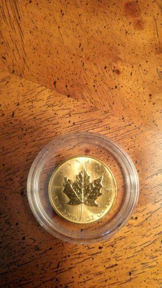 1982 Canada Gold Maple Leaf - 1 oz - $50 2