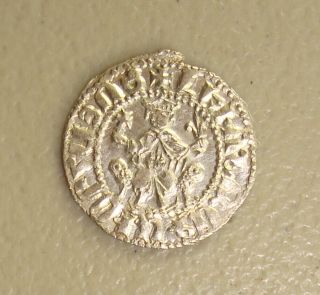 Ad 1198 - 1219 Armenia,  Levon I Medieval Silver Tram Choice Uncirculated