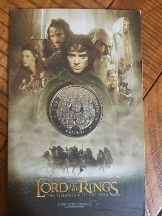 Lord Of The Rings Isle Of Man 1 Crown Coin,  Minted 2003,  Limited Ed. ,  Unc