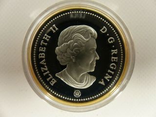 2008 CANADA STERLING SILVER PROOF DOLLAR COIN 3