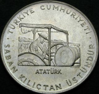 Turkey 150 Lira 1978 - Silver - Fao - Aunc - 3299 ¤