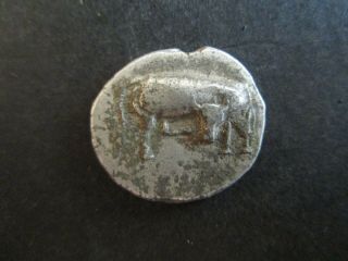 Euboea,  Eretria,  Ca 500 - 465 Bc,  Ar Hemidrachm.