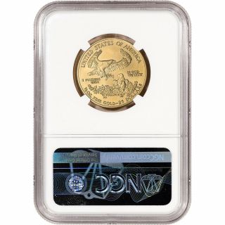 2006 - W American Gold Eagle Burnished 1/2 oz $25 - NGC MS69 2