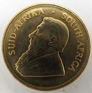 1981 South African Krugerrand 1 Ounce Gold Bullion Coin Uncirulated Gold Coin