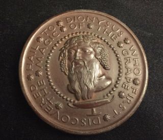 1930 Society Of Medalists 2 Hail To Dionysus Medal By Paul Manship