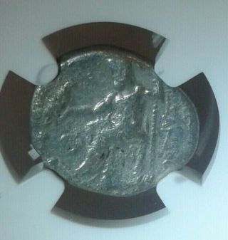 NGC AUTHENTICATED Alexander the Great 336 - 323 bce AR Drachm Scarce type 2