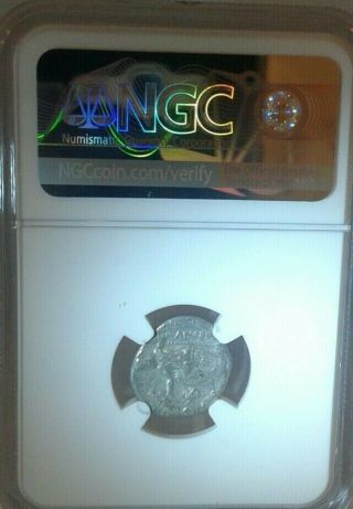 NGC AUTHENTICATED Alexander the Great 336 - 323 bce AR Drachm Scarce type 4