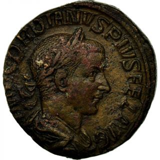 [ 652946] Coin,  Gordian Iii,  Sestertius,  241,  Rome,  Ef (40 - 45),  Copper,  Ric:306a