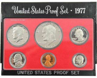 1977 S Us Proof Coin Set