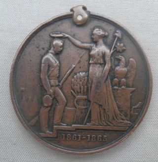 Tiffany & Co.  Civil War Veteran Medal Ohio Volunteer Infantry 39th Regiment Co C