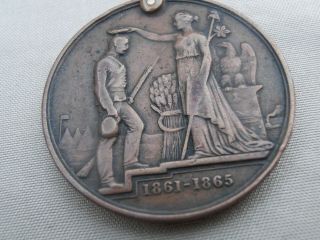 Tiffany & Co.  Civil War Veteran Medal Ohio Volunteer Infantry 39th Regiment Co C 2