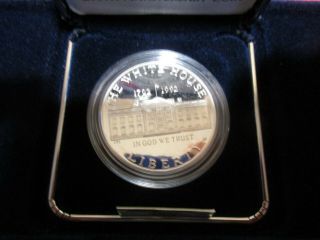 1992 WHITE HOUSE 200TH ANNIVERSARY PROOF SILVER DOLLAR W 3