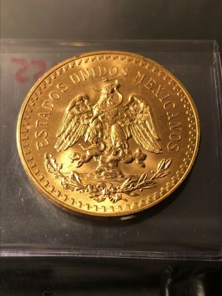 Set Of 2 50 Pesos 1947 Mexican Gold Coins 4