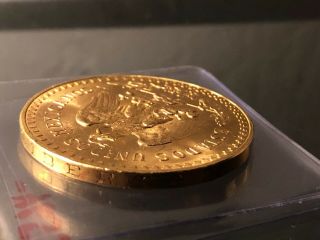 Set Of 2 50 Pesos 1947 Mexican Gold Coins 5
