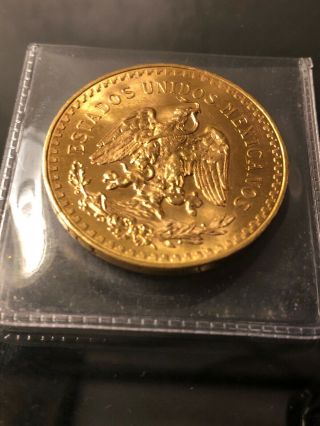 Set Of 2 50 Pesos 1947 Mexican Gold Coins 7