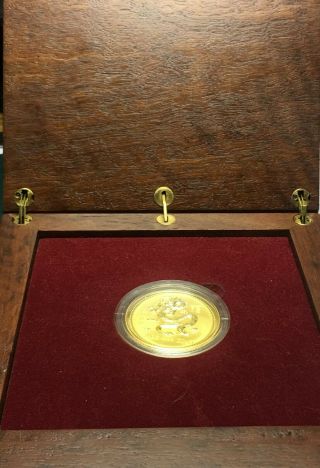 2000 2oz Gold Year of the Dragon Lunar Coin (Series 1) 2