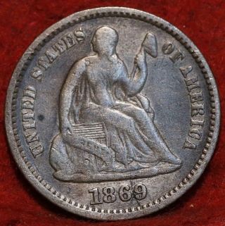 1869 Philadelphia Silver Seated Half Dime