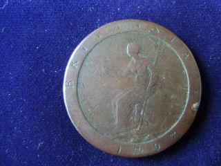 1797 Copper British Cartwheel Two Pence Uk George Iii Penny Britain English Coin