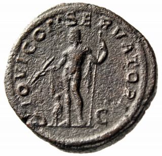 Severus Alexander Ae Sestertius " Iovi Conservatori Jupiter & Emperor " Ric 558