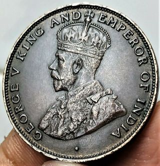 Hong Kong,  1 Cent,  Ke George V,  1919 - 26,  Km 16,  Bronze Coin,  (b - 467)