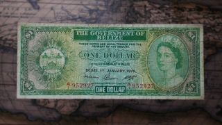 Belize 1 Dollar 1976,  G