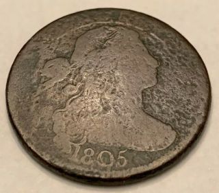 1805 Draped Bust Large Cent S - 269