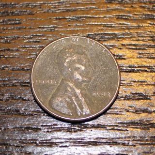 1943 Steel Lincoln Cent Penny Authentic