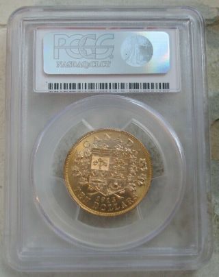1913 CANADA $10 GOLD COIN PCGS MS 63 (CANADIAN GOLD RESERVE) 2