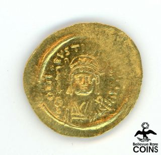 Ancient Byzantine Empire Justinus Ii (a.  D.  565 - 578) Solidus Gold Coin (4.  4 G)