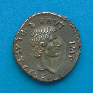 Roman Silver Coin Brutus Ar Denarius