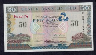 Northern - Ireland 50 Pounds 1997 Pick 338 Unc.