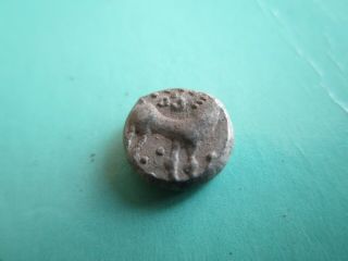 Ancint Celtic Silver Coin.  Celtic Horse