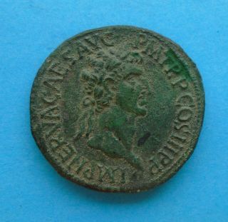 Roman Imperial Sestertius Nerva Rome 97 Ad