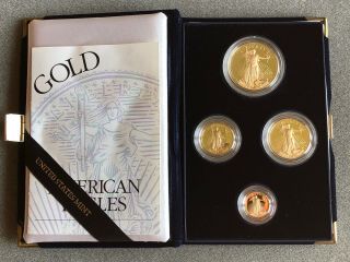 1994 American Eagle Gold Bullion Four Coin Proof Set