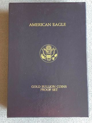 2002 American Eagle Gold Bullion Four Coin Proof Set 3