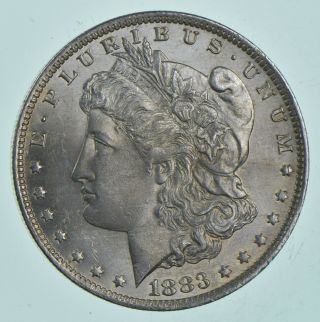 Au/unc - 1883 - O Morgan Silver Dollar $1.  00 200