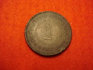 British Honduras Cent 1888