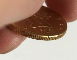 1842 - O $10.  00 Gold Eagle - EF,  /AU details,  cleaned,  rim bump 5