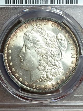 1893 $1 PCGS MS63 - Better Date P - - Morgan Silver Dollar Key 3