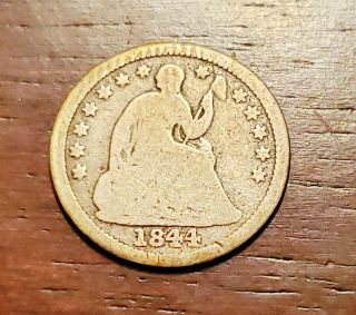 1844 - O Seated Liberty Half Dime - Low Mintage Date