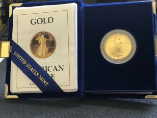 1988 American Gold Eagle $25 Proof 1/2 Oz