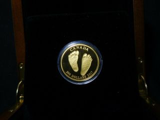 Z90 Canada 2017 Welcome To The World Gold 1/2 Oz.  $200 Proof W/ Box No