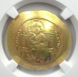 Constantine X 1059 - 1067 Ad Byzantine Empire Gold Histamenon Nomisma Ngc Ch Vf