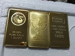 gold.  9999 pure the Perth bullion bars 2
