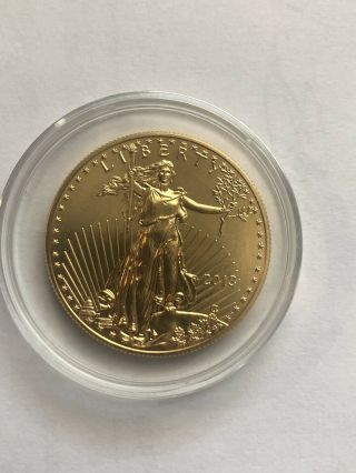 2013 - 1oz Gold American Eagle Bu $50