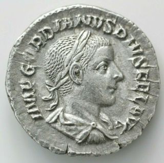 Roman Imperial Coinage - Gordianus Iii (238 - 244) - Ar 3.  62gr;20mm Denarius
