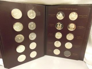Genius of Michelangelo Sterling Silver Coin Set by Franklin (59 coins) 8