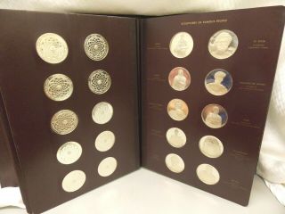 Genius of Michelangelo Sterling Silver Coin Set by Franklin (59 coins) 9