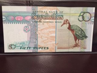 2005 Seychelles 50 Rupees Banknote 2